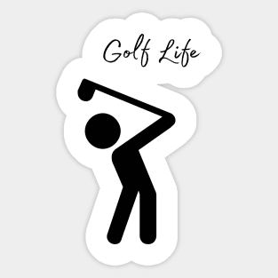 Golf Life Sticker